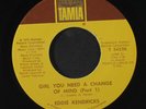 EDDIE KENDRICKS: Girl You Need A Change Of Mind / Pt. 2 45 (classic ) Soul