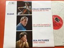 EMI ASD 655 ELGAR: CELLO CONCERTO/ SEA PICTURES / DU PRE/ BAKER
