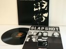 SLAPSHOT sudden death overtime LP Vinyl Record w/fold-out poster / lyrics insert