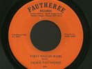 Rockabilly 45 JACKIE FAUTHEREE First Man On Mars FAUTHEREE Hear