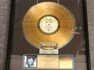 JESSE JOHNSON REVUE CERTIFIED RIAA GOLD SALES AWARD