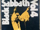 Black Sabbath Vol 4, Vertigo, 1972,Matrix 1Y1 Porky +2Y1 Pecko.