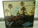 ***EAGLES SIGNED LP HOTEL CALIFORNIA 1976 BY 5 MEMBERS OF THE BAND***