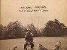 GEORGE HARRISON All Things Must Pass LP 3xLP APPLE STCH 639 orig no poster VG+