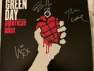 GREEN DAY SIGNED RARE AMERICAN IDIOT 2X LP VINYL SET   BILLIE JOE TRE AND MIKE