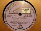 1914 DINH GILLY French Baritone LA COUPE DU ROI DE THULE 78