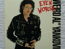 Rock 'n' Roll Records Weird Al Yankovic Even Worse lp, PICS & LYRICS INNER, NM