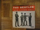 The Beatles,She Loves You,Swan Label 45 RPM + Picture Sleeve
