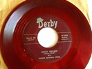 Freddie Mitchell Hot Ice Jersey Bounce 45 Derby RARE  RED VINYL ORIG R&B BLASTER
