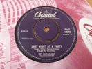 FARON YOUNG LAST NIGHT AT THE PARTY / A LONG TIME AGO 1958 CAPITOL 45-CL 14975