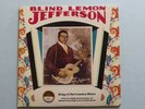 BLIND LEMON JEFFERSON - KING OF THE COUNTRY BLUES - 2 VINYL LP - GATEFOLD - EX/E