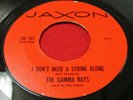 GAMMA RAYS 45 rpm Jaxon Jax 101 rockabilly/garage MONSTER  vg++