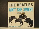 THE BEATLES - Ain't She Sweet - Original 1964 Atco 45 rpm & Picture Sleeve
