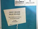 Teddy Wilson And His Orchestra Featuring Billie Holiday Columbia LP CL 6040 1949
