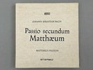 Bach St. Matthew Passion Richter 4LP DGG Archiv SAPM 198009/12 Stereo Ed1