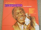 LOUIS ARMSTRONG   A TRIBUTE TO SATCHMO   LP GATEFOLD 1971   NM/EX   SAWMARK