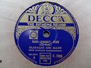 FLANAGAN & ALLEN - Run, Rabbit, Run / The Siegfried Line 78 rpm disc (WW2)