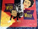 Vintage 1940's Fibber McGee and Molly 4 Record Set Album Top Ten No. 7 Comedy