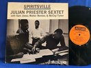 SPIRITSVILLE JULIAN PRIESTER SEXTET JLP 25 JAZZLAND ORIGINAL USA LP EXC+