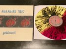 Alkaline Trio - Goddamnit LP Splatter Vinyl 1st Press / blink 182, against me