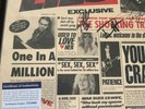 Guns N' Roses GN'R Lies Vinyl LP Signed by Slash, Duff & Adler