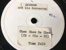 78 RPM TEST PRESSING AMBROSE AND HIS ORCHESTRA - Chee chee oo chee - Single side