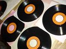 4 SEEBURG  16 2/3 RPM 1000 MUSIC SYSTEM BACKGROUND RECORDS   BASIC MUSIC LIBRARY