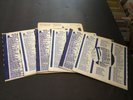 6 STAR LINE CO. SLEEVES FOR YOUR BEATLES GREEN SWIRL LABEL 45’S   LAST ONE******
