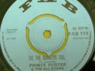 Rare Reggae Ska 45 - PRINCE BUSTER - TIE THE DONKEYS TAIL / LET HER GO on FAB