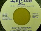 Rare Soul Funk 45 - CAROLYN SULLIVAN - I DON'T CARE NO MORE on LE CAM