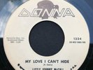 LITTLE JOHNNY McCALL TEEN DOO WOP 45 MY LOVE I CANT HIDE RARE VG++