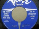 VELVET UNDERGROUND All Tomorrow's Parties VERVE US MONO STOCK NM LOU REED NICO