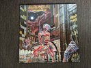 Iron Maiden Somewhere in Time LP 1986 Italy pressing VG+