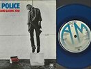 THE POLICE   CAN'T STAND LOSING YOU/DEAD END JOB   1978 UK A&M w/ PS BLUE VINYL