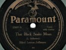 PRE WAR BLUES   Blind Lemon Jefferson : Black Snake Moan   Paramount 12407   78