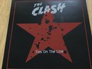 THE CLASH - TIES ON THE LINE -GREY MARBLE WAX  (DAMNED,SEX PISTOLS,SLF, UK SUBS)