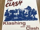 THE CLASH - KLASHING WITH THE CLASH 2 x LP RED WAX  ( DAMNED,ADVERTS ,BUZZCOCKS)