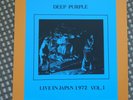 EXTRA RARE  DEEP PURPLE live in japan 1972 VOL 1 Acetate NM/NM TOP CONDITION