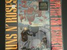 RARE Guns n Roses Appetite for Destruction c1987 Vinyl LP w/ skull-cross sticker