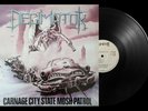 Decimator Carnage City State Mosh Patrol Vinyl LP 1989 Original Rare UK Album