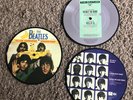 3 Beatles 7” Picture Discs - Yellow Submarine, Ticket To Ride and Hard Days Nigh