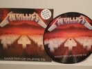 Metallica Lp- Master Of Puppets Vinyl Lp Picture Disc (Limited Edition) w/cover