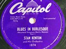 Stan Kenton 78 Blues in Burlesque Parts I and II  E+