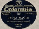 Sol Hoopii's Novelty Trio - MAUNA LOA / INIKI-MALIE - Columbia 1365-D Hawaiian