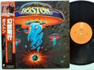 BOSTON Boston LP JAPAN Press MINT- w/Obi & Bio Classic Rock  Rp96