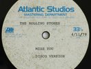 ROLLING STONES -  “MISS YOU” (Disco Version) 12? ACETATE From Manager
