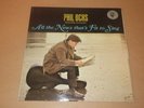 Phil Ochs All The News Thats Fit To Sing 1964 Elektra EKL269 Mono Gold Label VG+