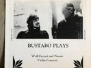 Bustabo Plays violin Wolf-Ferrari Concerti LP Vinyl Rare Private TLC-2583