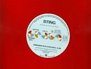 STING “FORTRESS AROUND YOUR HEART” RED VINYL POP JAZZ ROCK RARE MEXICAN 12