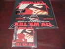 METALLICA VERIFIED KILL EM ALL DELUXE 45 SPEED 2 LP SET + JAPAN GATEFOLD OBI CD